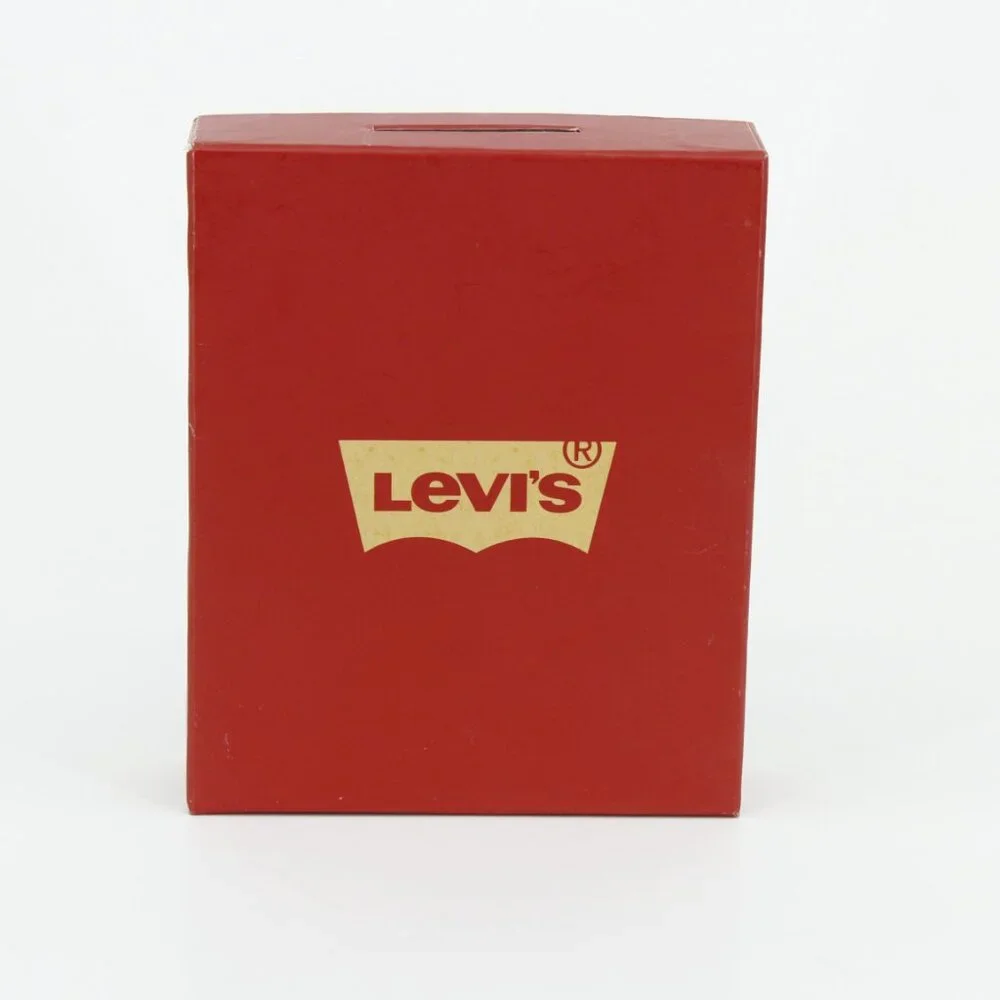 Levi’s Men's Black Leather RFID Extra Capacity Trifold Wallet - NWT‎